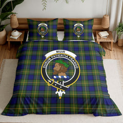 Muir Tartan Crest Bedding Set