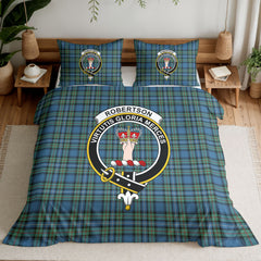 Robertson Hunting Ancient Tartan Crest Bedding Set