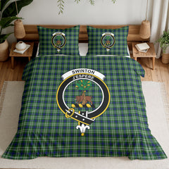 Swinton Tartan Crest Bedding Set