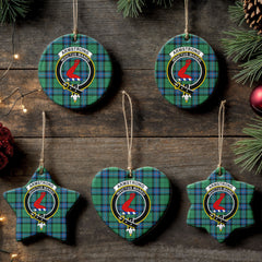 Armstrong Ancient Tartan Crest Christmas Ceramic Ornament