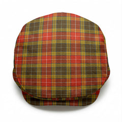 Buchanan Old Set Weathered Tartan Flat Caps