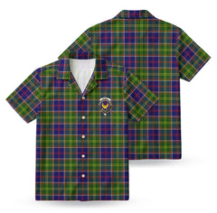 Arnott Tartan Crest Hawaiian Shirt