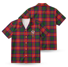 Belshes Tartan Crest Hawaiian Shirt