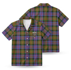 Carnegie Ancient Tartan Crest Hawaiian Shirt