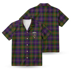 Chalmers Tartan Crest Hawaiian Shirt