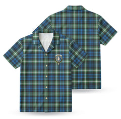 Lamont Ancient Tartan Crest Hawaiian Shirt