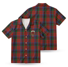 Leith Tartan Crest Hawaiian Shirt
