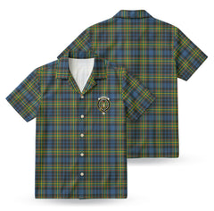 McClellan Ancient Tartan Crest Hawaiian Shirt