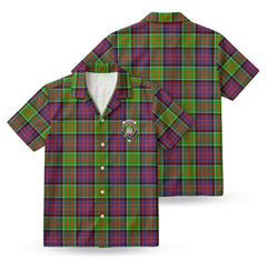 McDonald (Clan Ranald) Tartan Crest Hawaiian Shirt