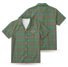 McIntosh Hunting Ancient Tartan Crest Hawaiian Shirt