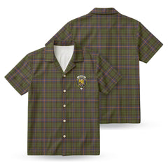 McVicker Tartan Crest Hawaiian Shirt