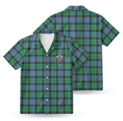 Morrison Ancient Tartan Crest Hawaiian Shirt