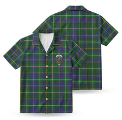 Orr Tartan Crest Hawaiian Shirt