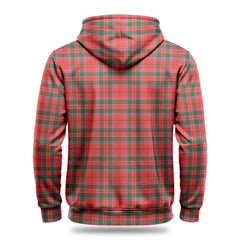 Dalziel Modern Tartan Crest Hoodie