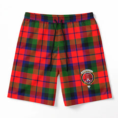 MacNaughten Tartan Crest Men's Beach Shorts
