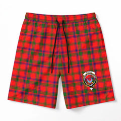 McColl Tartan Crest Men's Beach Shorts