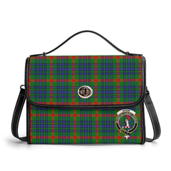 Aiton Tartan Crest Satchel Bag