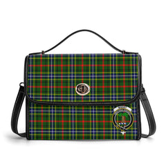 Bisset Tartan Crest Satchel Bag