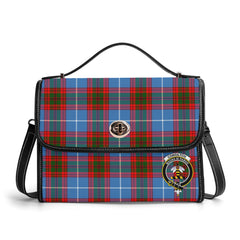 Congilton Tartan Crest Satchel Bag