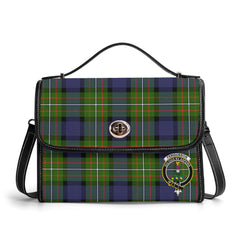 Fergusson Modern Tartan Crest Satchel Bag