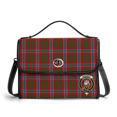 Harkness Dress Tartan Crest Satchel Bag