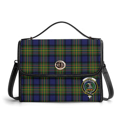 Laws Tartan Crest Satchel Bag