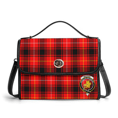 MacIver Modern Tartan Crest Satchel Bag