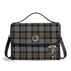 MacKay Weathered Tartan Crest Satchel Bag