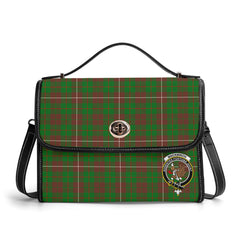 MacKinnon Hunting Modern Tartan Crest Satchel Bag