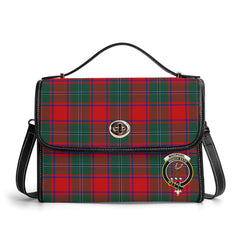 MacPhail Clan Tartan Crest Satchel Bag