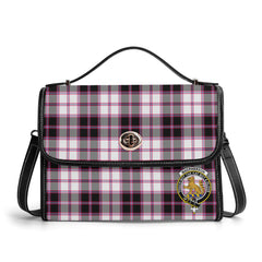 MacPherson Hunting Modern Tartan Crest Satchel Bag