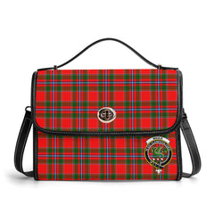 Maule Tartan Crest Satchel Bag