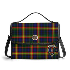McClellan Modern Tartan Crest Satchel Bag