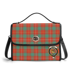 McFie Ancient Tartan Crest Satchel Bag