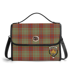 McGillivray Hunting Ancient Tartan Crest Satchel Bag