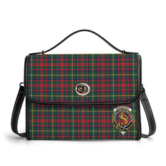 McKintosh Hunting Modern Tartan Crest Satchel Bag