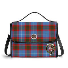 Trotter Tartan Crest Satchel Bag