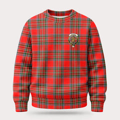 Binning (of Wallifoord) Tartan Crest Sweater