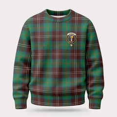 Chisholm Hunting Ancient Tartan Crest Sweater