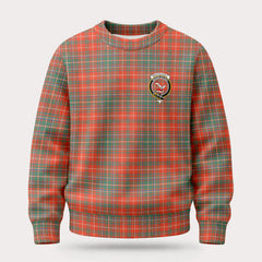 MacDougall Ancient Tartan Crest Sweater