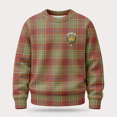 MacGillivray Hunting Ancient Tartan Crest Sweater