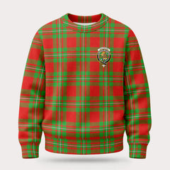 MacGregor Modern Tartan Crest Sweater