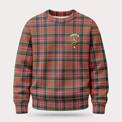 MacPherson Ancient Tartan Crest Sweater