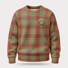 McGillivray Hunting Ancient Tartan Crest Sweater