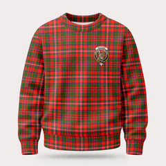 McKinnon Modern Tartan Crest Sweater