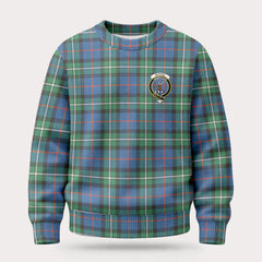 McPhail Hunting Ancient Tartan Crest Sweater