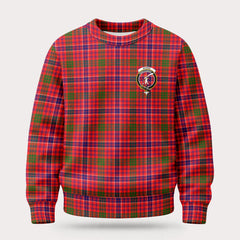 McRae Modern Tartan Crest Sweater