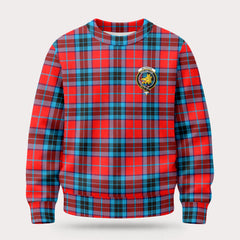 McTavish Modern Tartan Crest Sweater