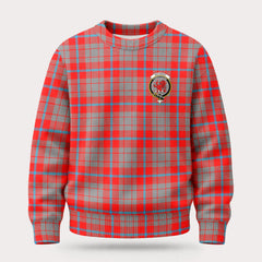Moubray Tartan Crest Sweater