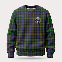 Mowat Modern Tartan Crest Sweater